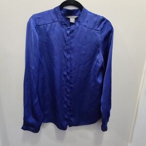 Suzy Shier Women's Royal Blue Blouse